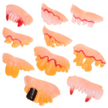 20 Pcs Halloween Fake Teeth For Cosplay And Party Costumes