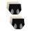 2 Pcs Comfortable Breathable Briefs Basic Menstrual Sanitary Pants 9