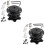 2pcs Steering Wheel Adapter Disassembler Hub Accessories 6