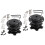 2pcs Steering Wheel Adapter Disassembler Hub Accessories 4