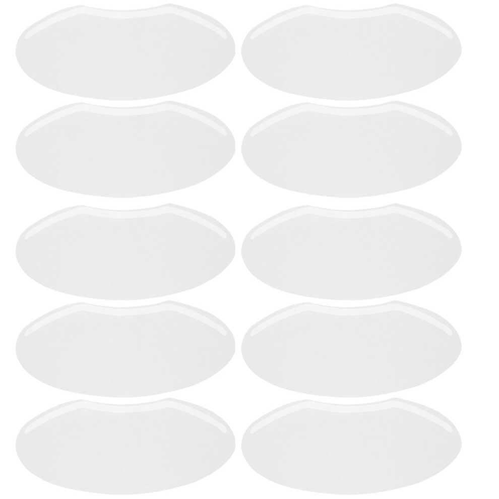 150 Pcs Disposable Transparent Face Cover Eye Hairspray Mask 3592537640684