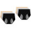 2 Pcs Comfortable Breathable Briefs Basic Menstrual Sanitary Pants 6