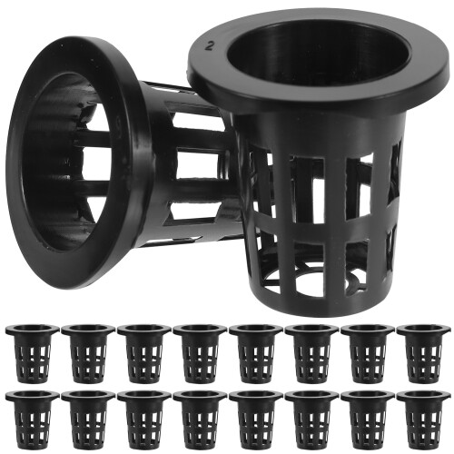 100 Pcs Soilless Cultivation Mesh Supplies Cup Plastic
