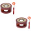 2 Sets Small Melting Pot Heating Crafts Metal 6