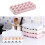 2 Pack Egg Storage For Kitchen Tray With Lid Practical Container 11