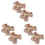 6 Pcs Microwave Oven Turntable Coupler Y-Shaped Shaft Holder 3