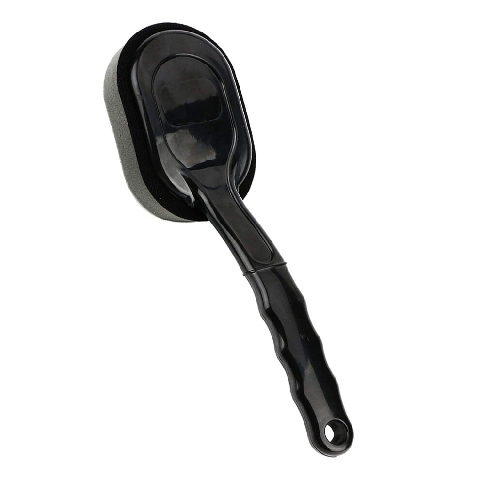 2Pcs Tire Shine Applicator Sponge Brush With Handle 3592279314072