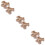 6 Pcs Microwave Oven Turntable Coupler Y-Shaped Shaft Holder 10