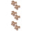 6 Pcs Microwave Oven Turntable Coupler Y-Shaped Shaft Holder 9