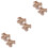6 Pcs Microwave Oven Turntable Coupler Y-Shaped Shaft Holder 6