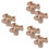 6 Pcs Microwave Oven Turntable Coupler Y-Shaped Shaft Holder 7