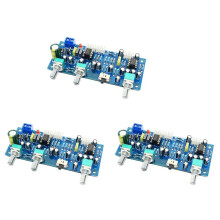 3X 2.1 Kanal Subwoofer Vorverstärker Platine Tief Pass Filter Vorverstärker Platine Ne5532 Tief Pass Filter Bass Vorverstärker