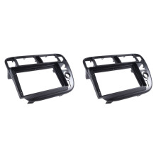 2X 9Inch Car Radio Fascias for   96-99 Auto Android MP5 Player Panel Frame 2Din  Unit Stereo Dash Cover