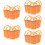 25 Pcs Miniature Iron Buckets Handheld Candy Decorative Bucket 10