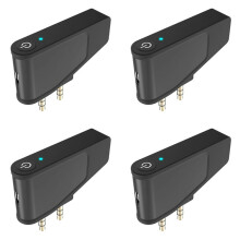4X Trasmettitore A2DP 5.3 per Aereo di Linea Aerea per Cuffie Wireless con Cancellazione del Rumore Aonic 40 50
