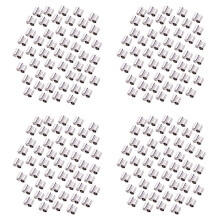400Pcs Embout Gaines Fixation Cable Frein Vitesse 5mm Metal Argent pour Velo