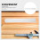 50Pcs White Plastic Rods: 50Cm Bars For Diy Model Making 8