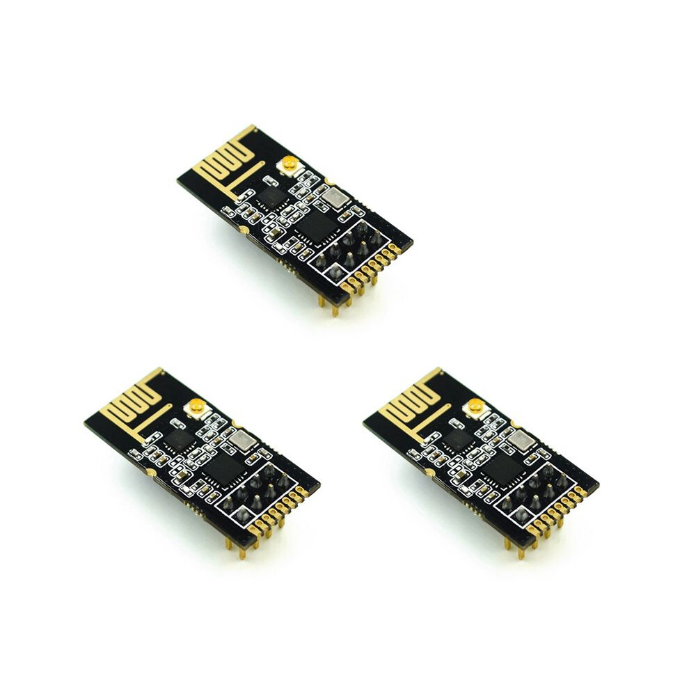 3X Nrf24l01+ 2.4G Wireless Data Transmission Module -24 2.4Ghz Nrf24l01+Pa+Lna 1100 Meters Wireless Module, Welding 6131641899495
