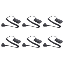 6X Power Adapter Cable for D-Tap Connector to NP-F Dummy Battery for NP F550 F570 NP F970