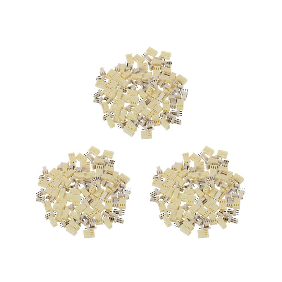 150 Pieces Kf2510-3P 2.54Mm Pcb Header 3-Pin Connector Crimp Terminal Housing 6031630891212