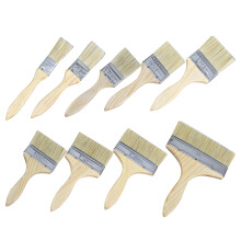 18Stk Qualitätsmalpinsel Naturborsten Beige Für Dekorative Malarbeiten
