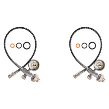 2X RüSten Sie Den 24-Zoll-HPA-Tankstellen-Ladeadapteradapter Von der Tauchflasche mit DIN-232/300-Bar-Anschluss für die PCP-LuftnachfüLlung auf