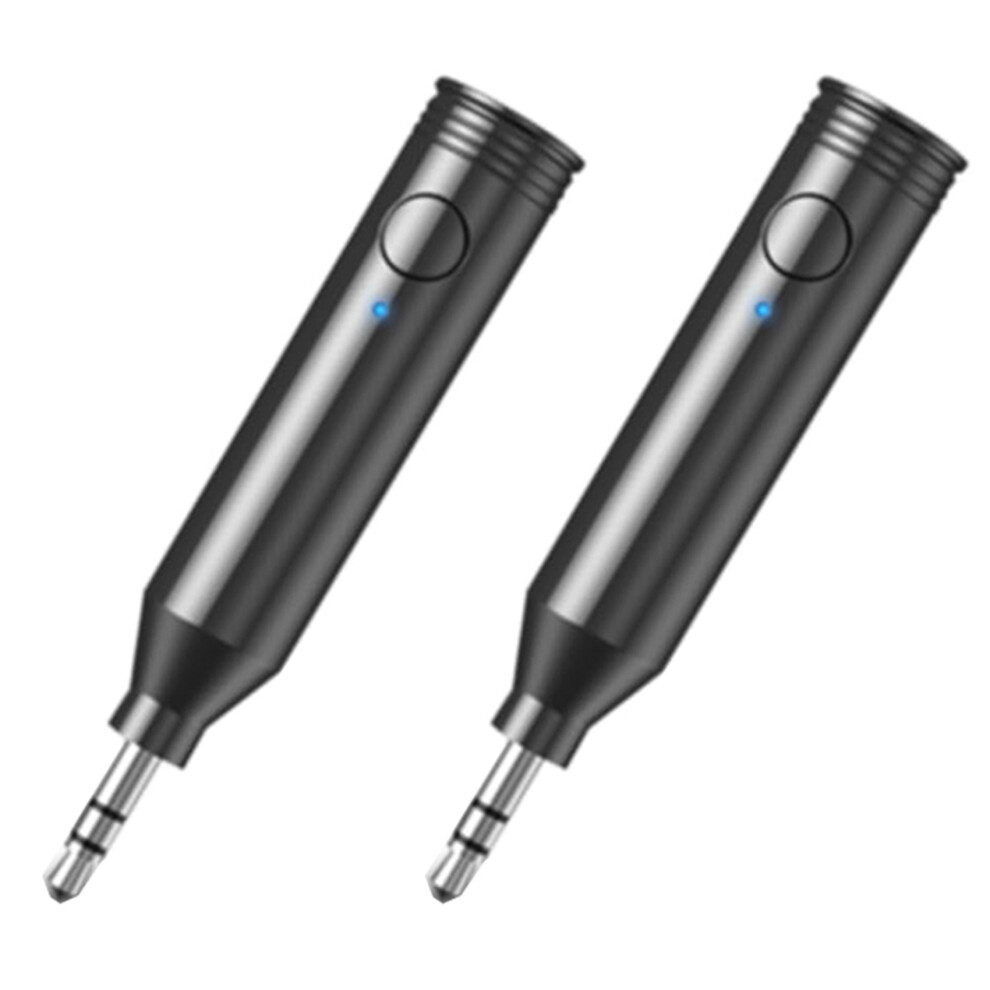 2X Aux Adapter For Car, Car Audio Receiver Home Stereo Speaker Headphone Car Adapter 4713532212204