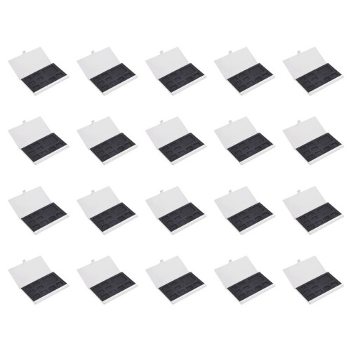 20X 9 Micro-/ Memory Card Storage Holder Box Protector Metal Cases 8 TF&1
