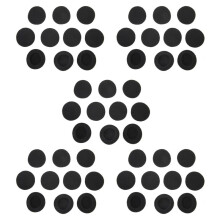 25 Pairs of Black Replacement Ear Pads for PX100  Porta Pro Headphones