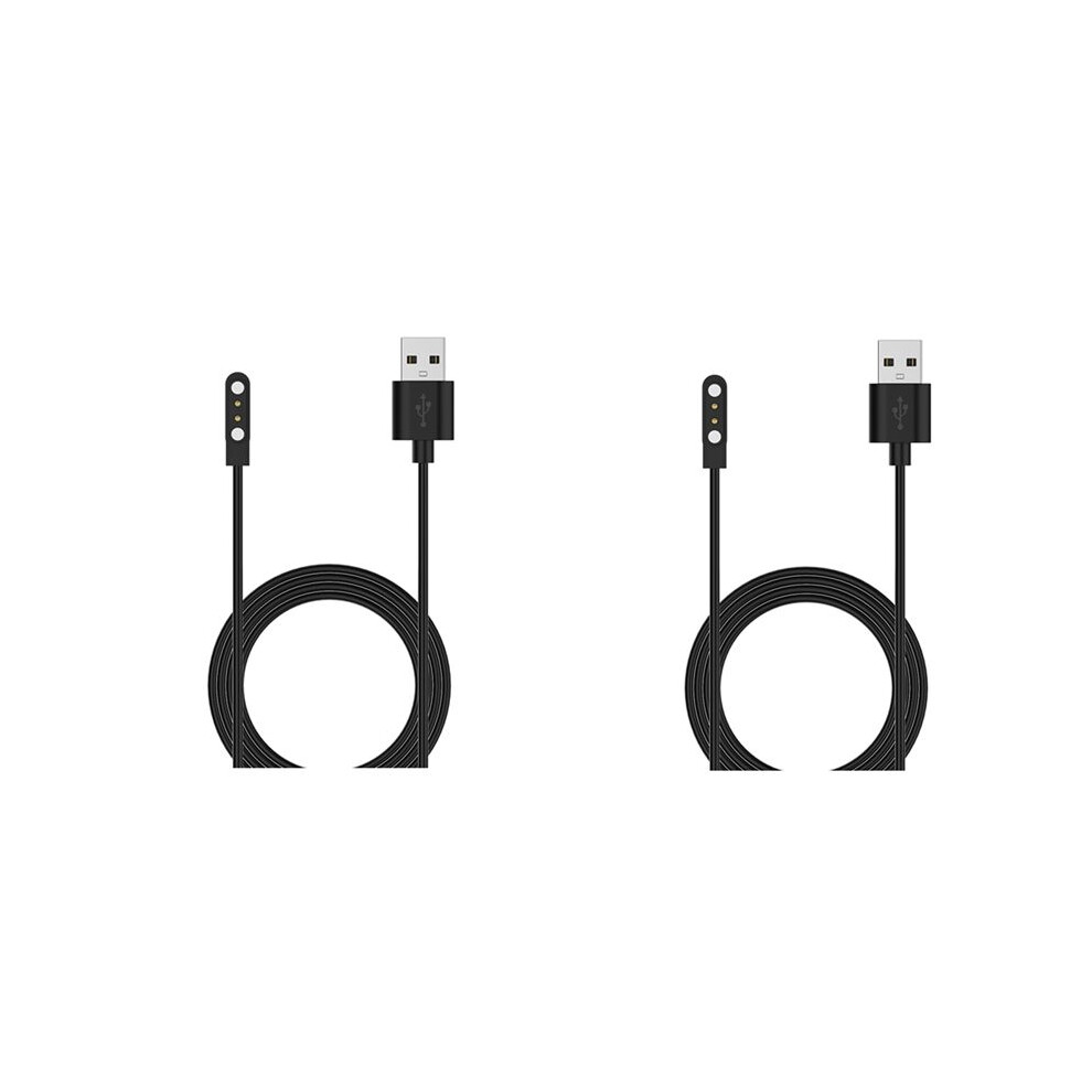 2X For Ticwatch Gtx Watch Charger For Solar Ls05 Magnetic Charging Cable (1M, With Protection Chip) 6033071344340