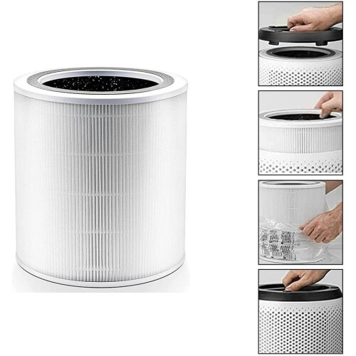 Air Purifier Filter Core 400s RF Replacement   Efficiency, Durable, Tool Installation 2