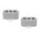 2Pcs Grey Plastic Suction Plates for Toddlers Playpen Stabilizer Base 7