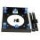 2X Metal Preto À Prova de Choque 3,5 Polegadas Disco RíGido para 5,25 Polegadas DVD ROM Bay Adaptador de Montagem 8