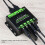 2X Waveshare Industrial 4-Way USB3.2 Gen 1 Hub 2IN-4OUT Dual Host Shared Random Switching Multiple Protection Circuit 5