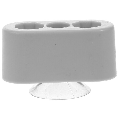 2Pcs Grey Plastic Suction Plates for Toddlers Playpen Stabilizer Base 2