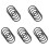 25 Pcs Buddhist Sound Bowl Rubber Ring For Fixing 2