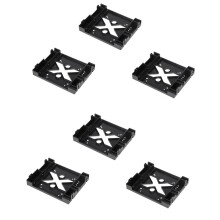 6pcs 5.25 Optical Drive Position 2.5 Inch to 3.5 Inch SSD 8CM Fan HDD Adapter Tray Dock Hard Drive Holder