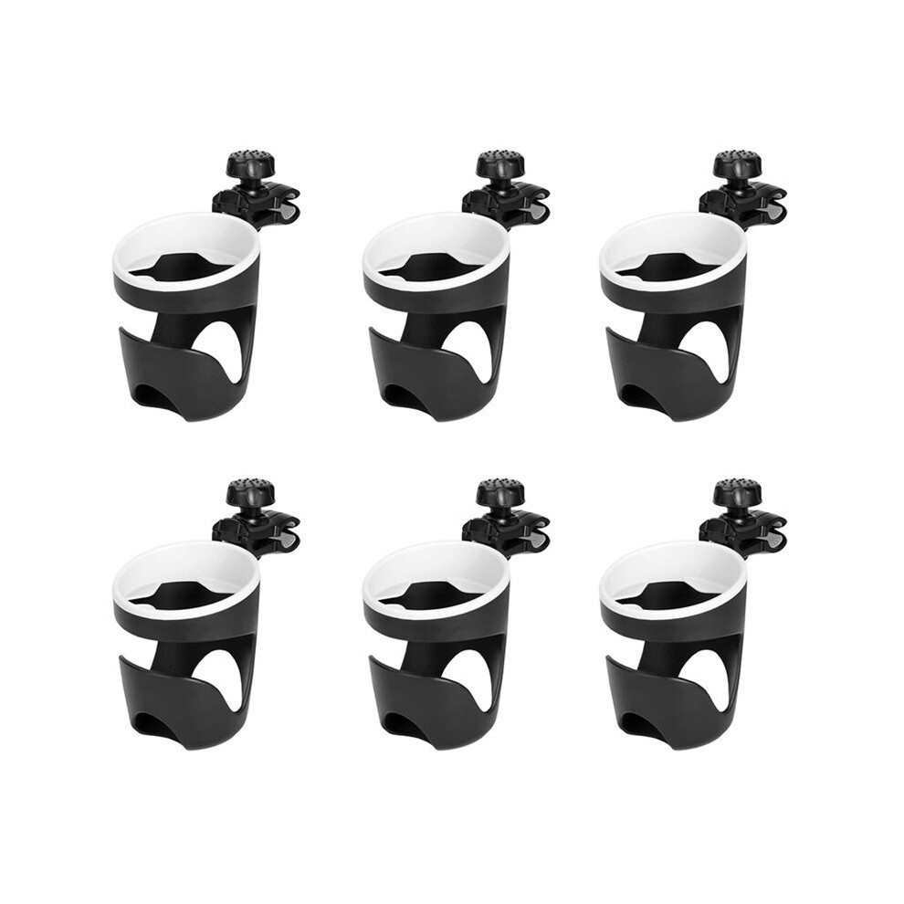 Boat Rail Cup Holder Universal Drinks Holders 360 Degree Rotation Adjustable Clamp Boat Drink Holder,6Pcs 4713617498936