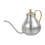 1Pc Household Water Kettle Practical Teapot Boiling Kettle Silver 1