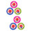 6 Pcs Wooden Clock Toys For Early Educational Learning 7