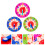 6 Pcs Wooden Clock Toys For Early Educational Learning 8