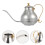 1Pc Household Water Kettle Practical Teapot Boiling Kettle Silver 4