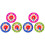 6 Pcs Wooden Clock Toys For Early Educational Learning 2