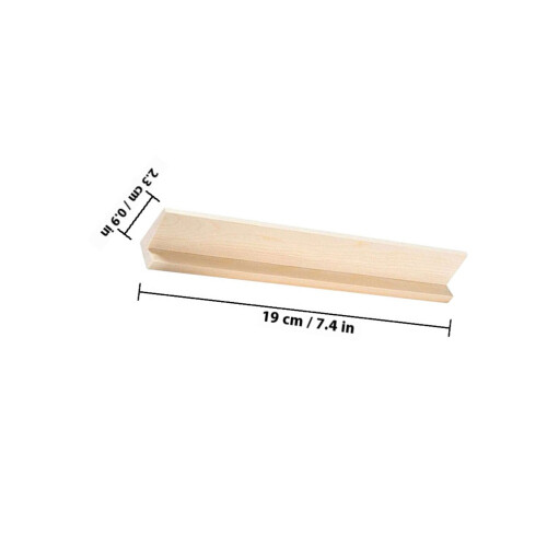 6Pcs Wood Domino Rack Holders Organizer Support 1