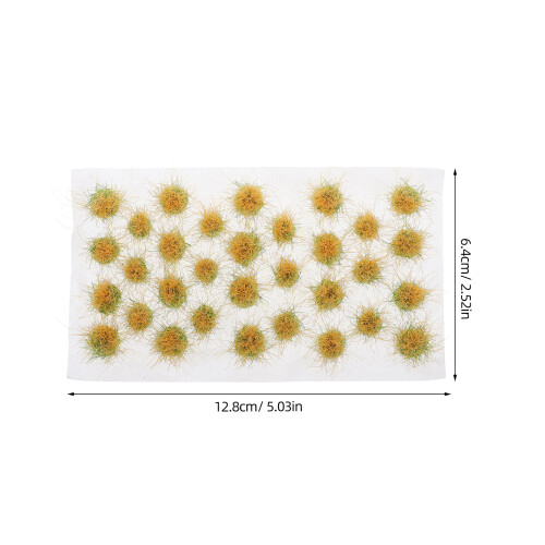 1 Sheet Diy Model Grass Cluster For Realistic Sand Table Scenery 1