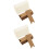 400 Pcs Blank Flashcards Paper Gift Bag Artificial 7