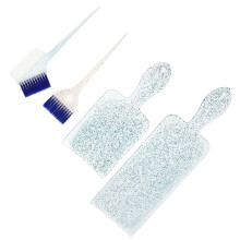 One Set Hair Color Dye Tool With Highlighting Board And Brush