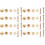 32 Pcs Durable Nail Set With Board Mirror And Copper Screw 3