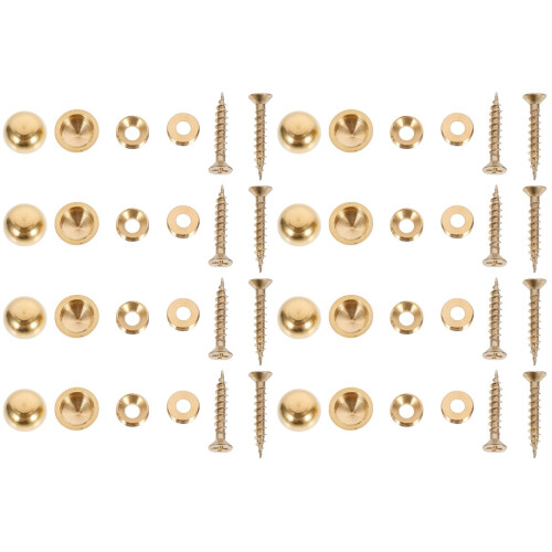32 Pcs Durable Nail Set With Board Mirror And Copper Screw 2