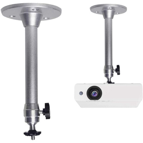 2X  Projector Ceiling Mount,Projector Hanger Compatible for DR.J VANKYO QKK Projector/CCTV/Webcam Load 11 Lbs 1